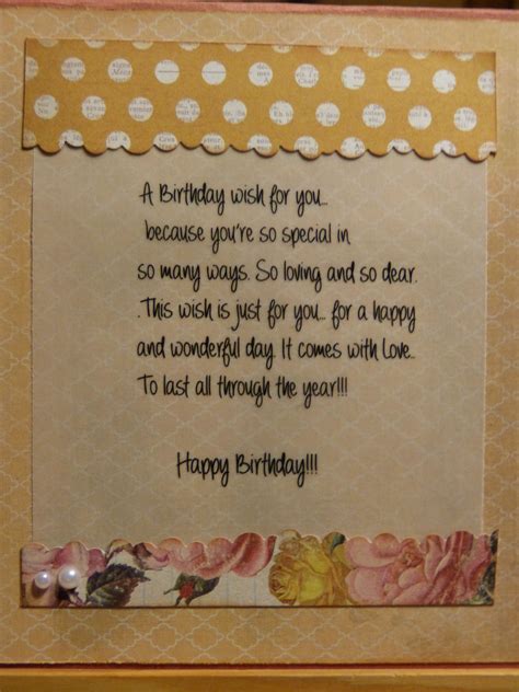 happy birthday card inside message